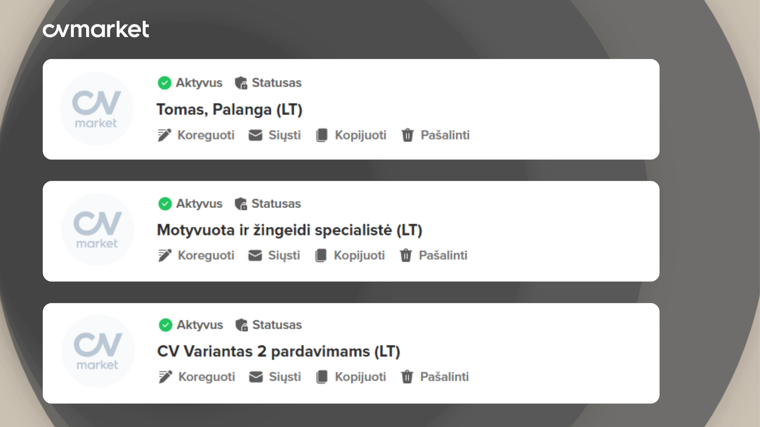 Blogi CV pavadinimai Blogi CV pavadinimai